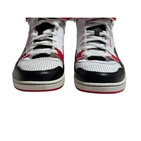 Reebok BB4500 Hi Top White/Black/Vector Red Sz 9 - realvibe.in